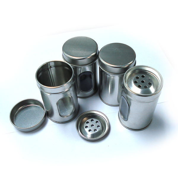 window spice tin boxes