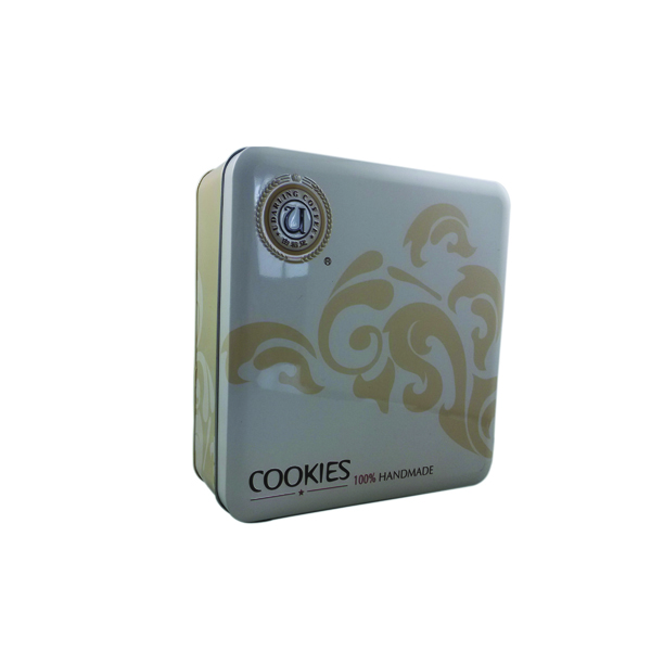 square cookies tin box square cookies tin box