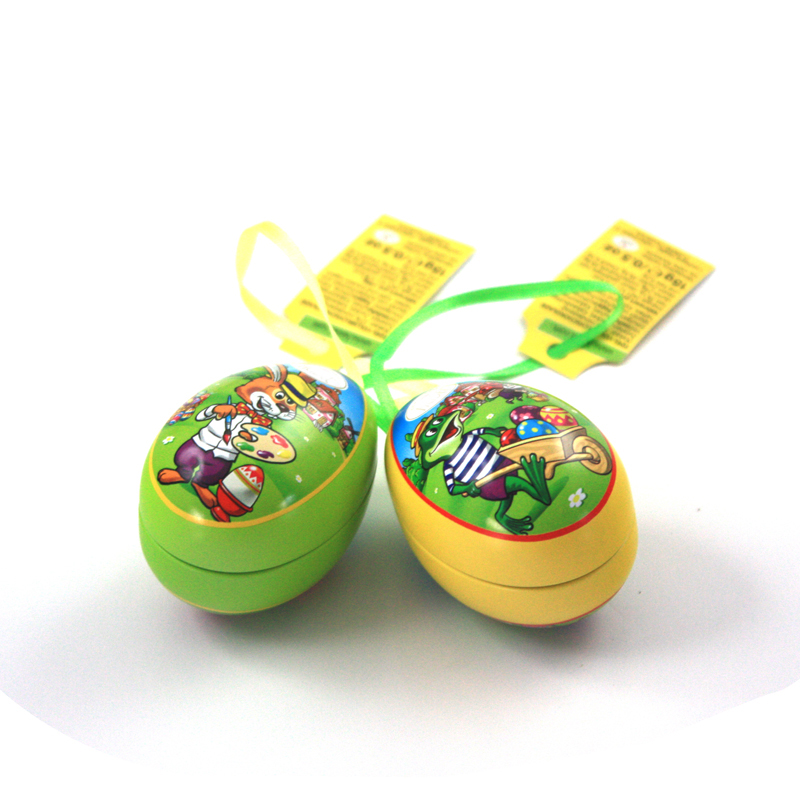 Easter egg tin for Heidel chocolate