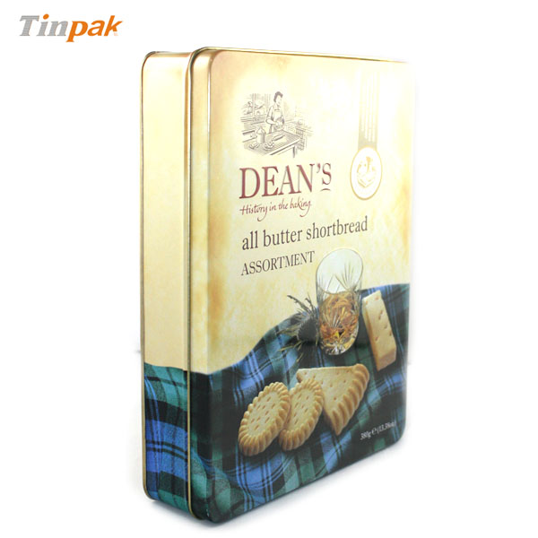 Deans shortbread tin