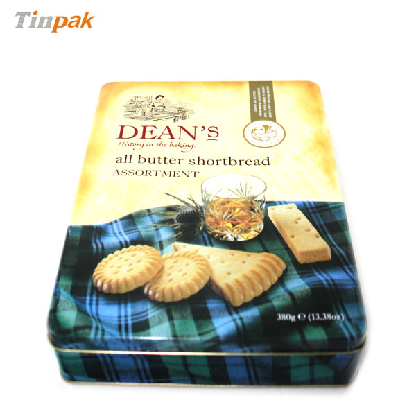 Deans biscuit tin box UK