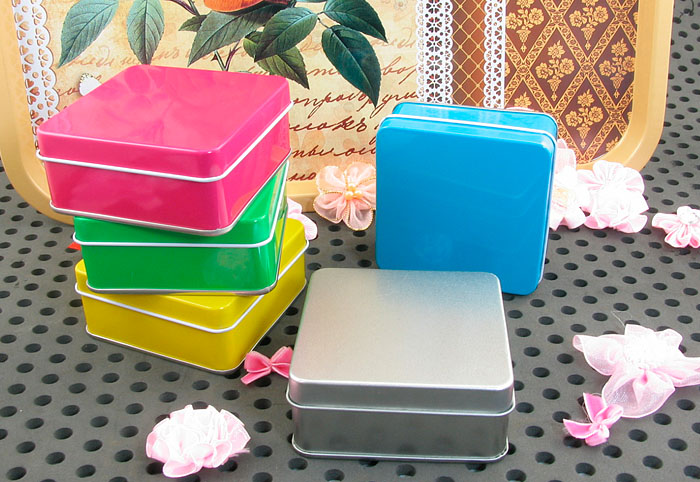 Hot sale tin box 75x75x33mmH