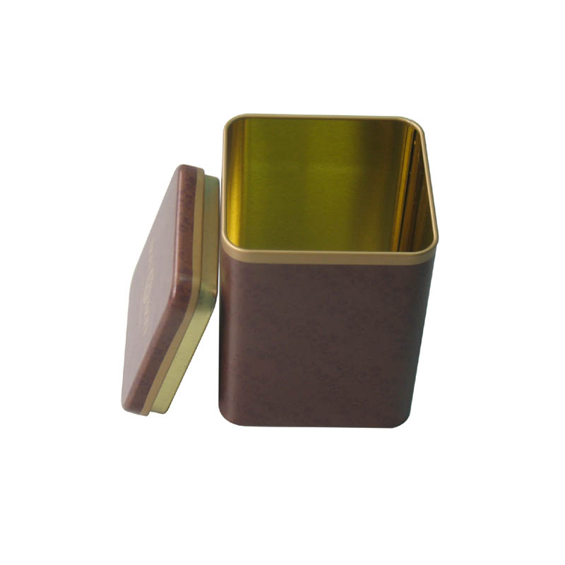 tea tin container