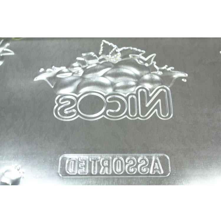 rectangular embossed candy tin factory