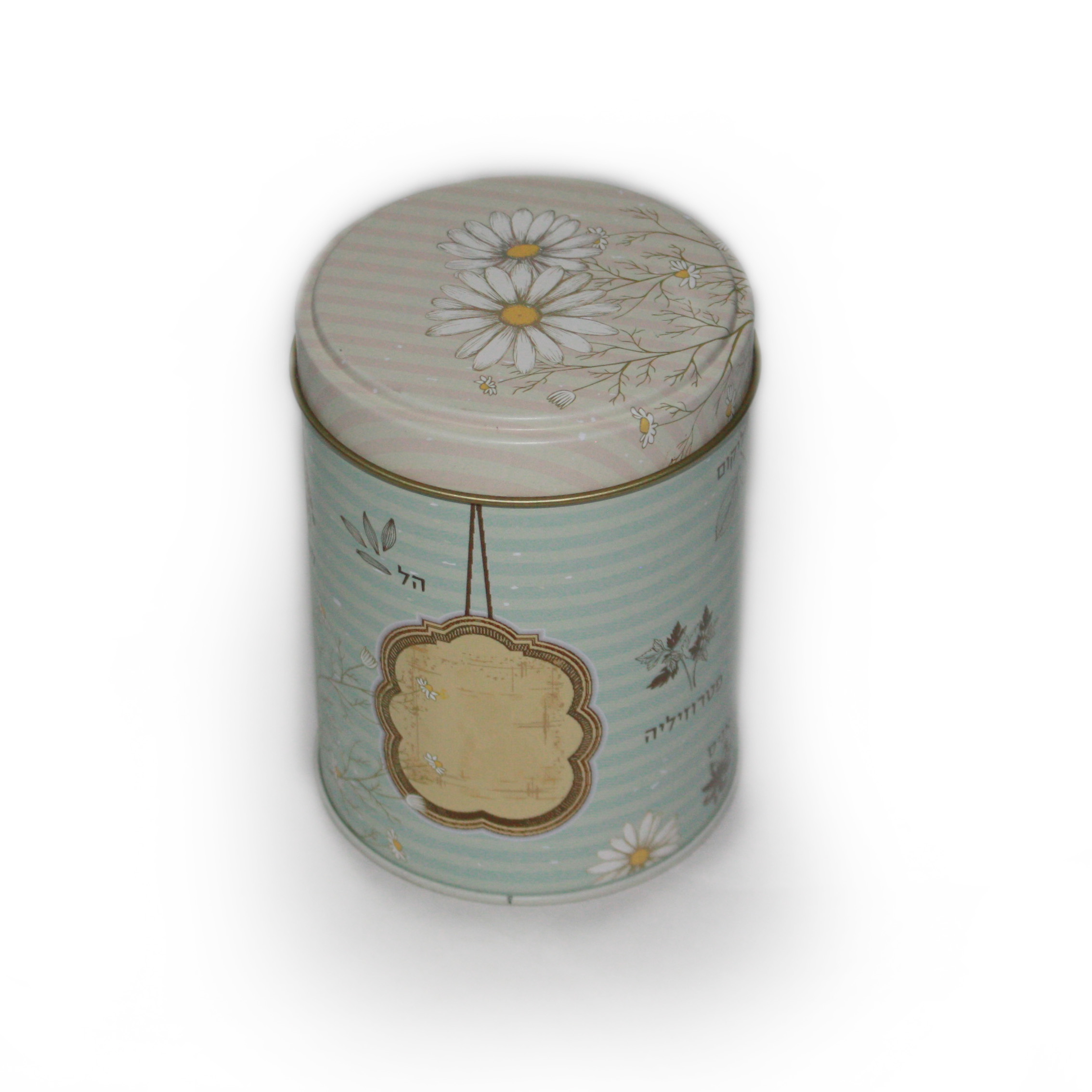 superior round cookie tin