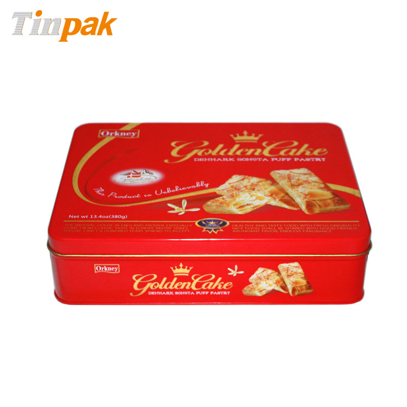 rectangle biscuit tins