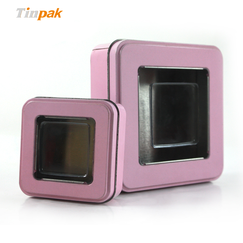 square holiday tins