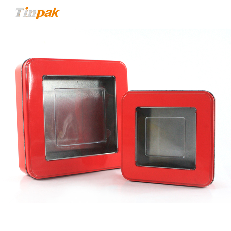 square cookie tins