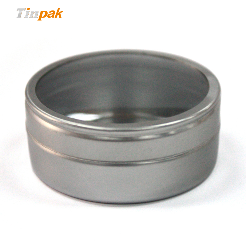 round candle tins