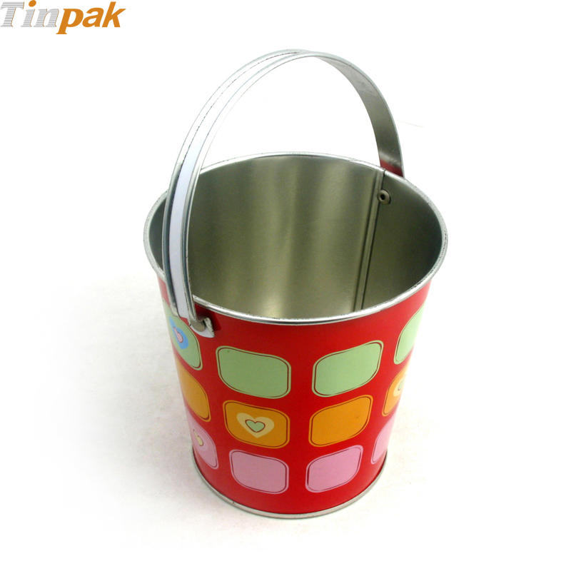 Halloween tin buckets for popcorn