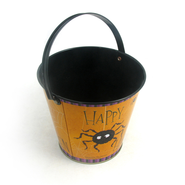 Metal bucket for toys pakaging