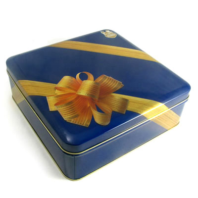 Chocolate metal box