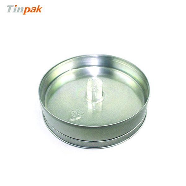 round CD tin box