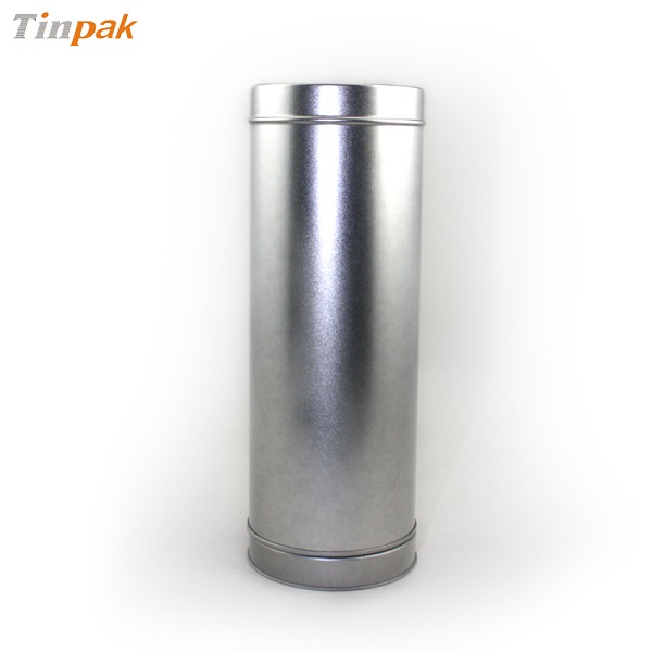 round tea tin