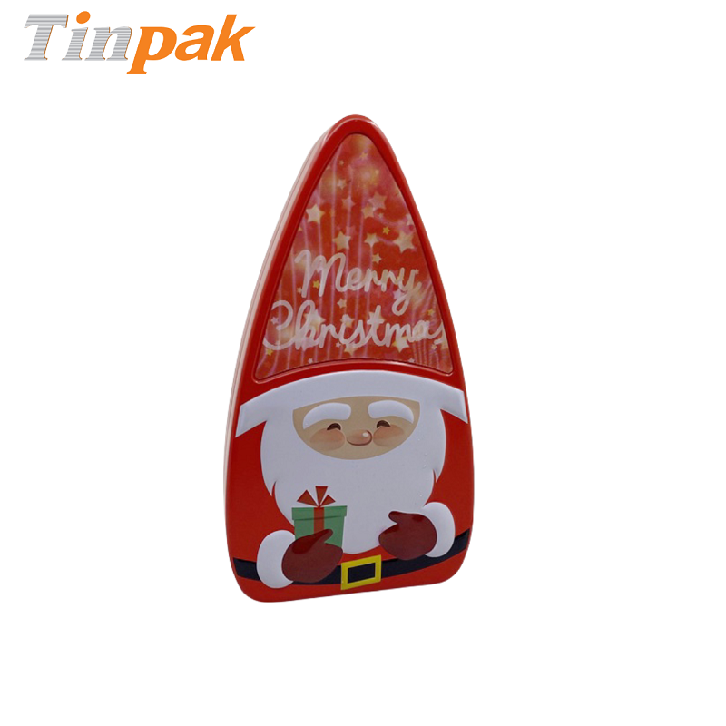 Santa metal box with visual cards