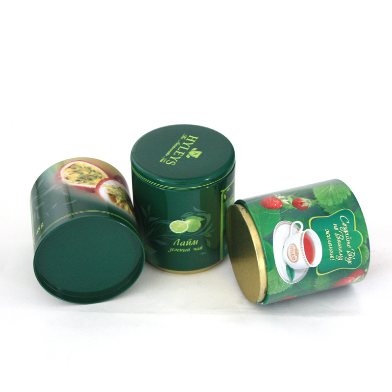 Wholesale Round Stackable Tea Tin of 3 Tiers factory
