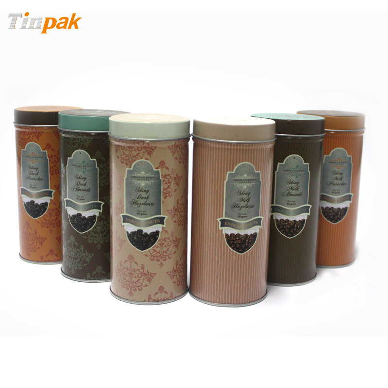 USA client confirmed a round coffee tin order