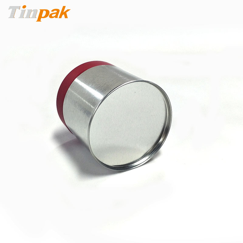 wholesale customized round metal boxes with twist lids