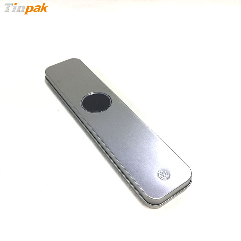 rectangular watch metal boxes with window supplier